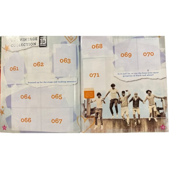 1D One Direction GROUP 10.5" x 9" Sticker Book w/Centerfold POSTER w/10 STICKERS - Picture 16 of 16
